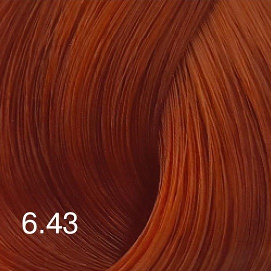 BOUTICLE, Перманентная крем-краска для волос Expert Color 6.43, 100 мл.