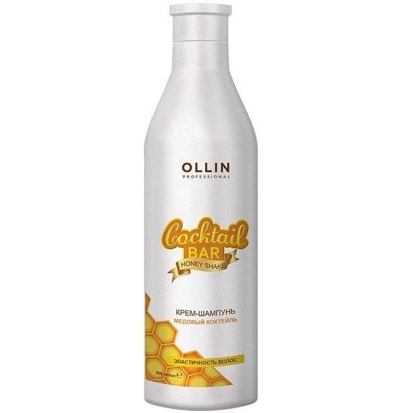 OLLIN, Крем-шампунь "Медовый коктейль" гладкость и эластичность волос Cocktail Bar, 500 мл.