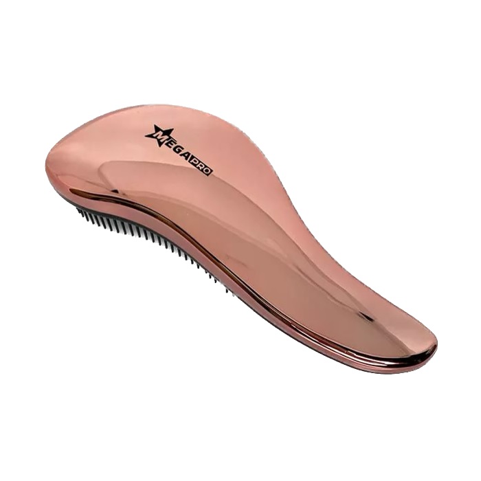 MEGAPRO, Расческа для распутывания волос Detangling Hair Brush Pink, 1 шт.