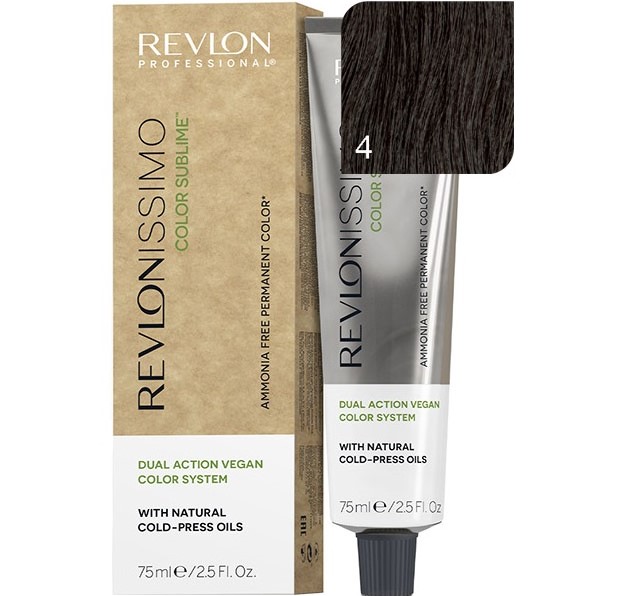 REVLON, Краска для волос Revlonissimo Color Sublime 4, 75 мл.
