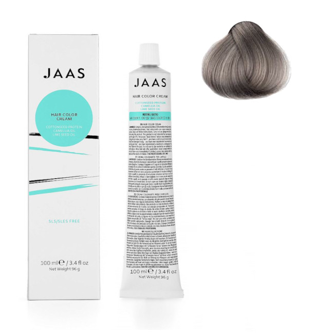 JAAS, Перманентная краска для волос 8.1 Ash Light Blonde, 100 мл.