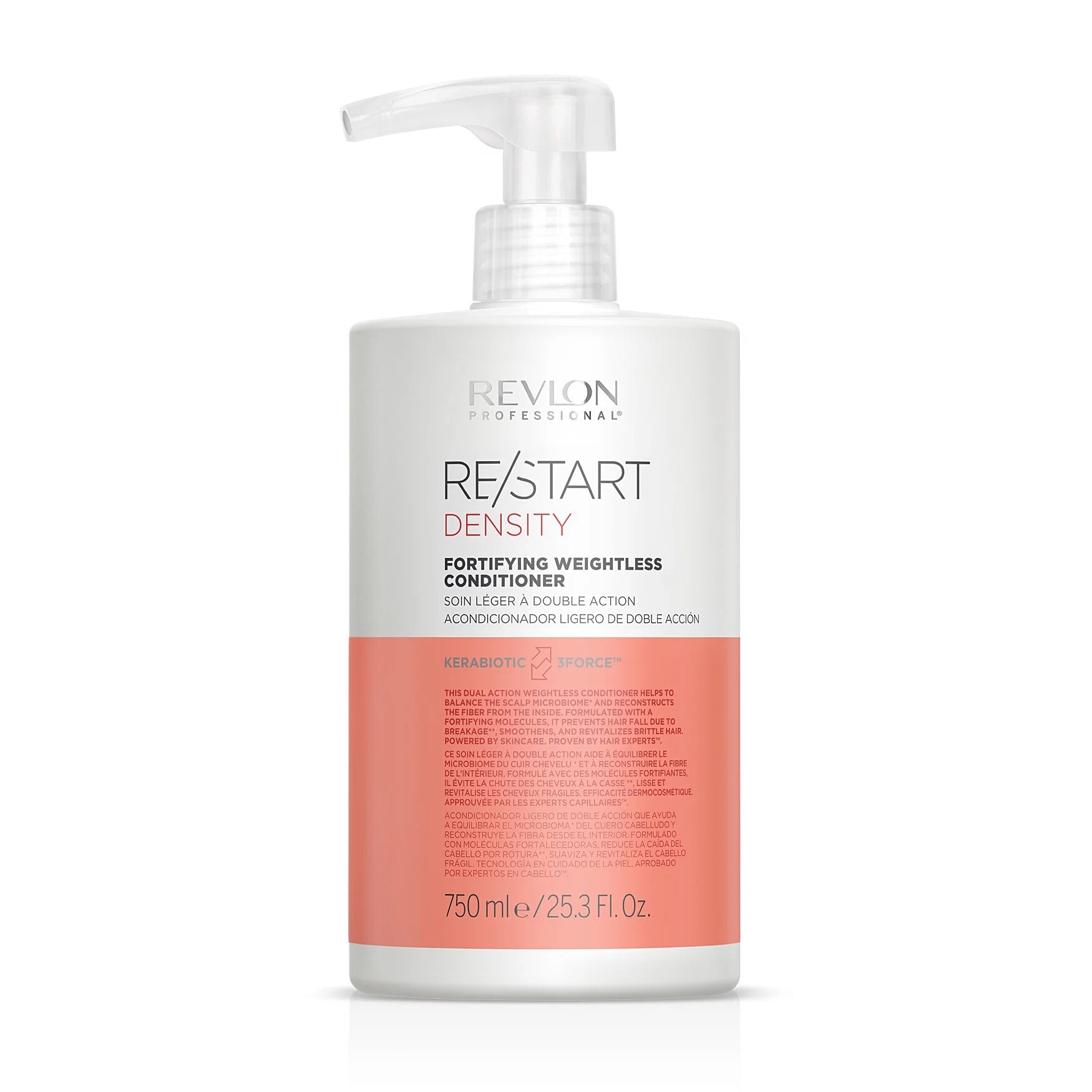 REVLON, Укрепляющий невесомый кондиционер Weightless Fortifying Conditioner Restart Density, 750 мл.