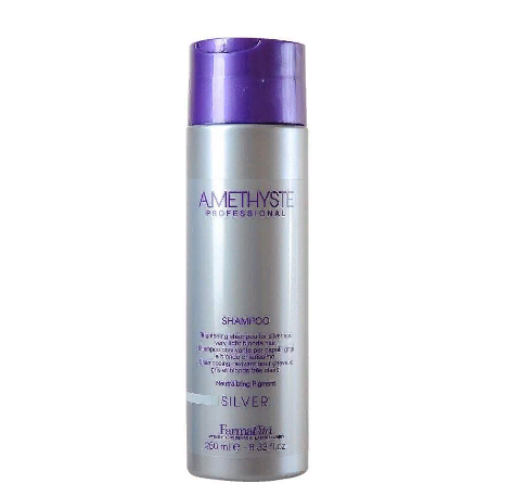 FARMAVITA, Шампунь для осветленных и седых волос Amethyste Silver Shampoo, 250 мл.