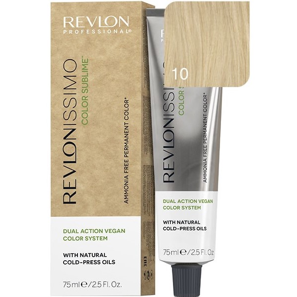 REVLON, Краска для волос Revlonissimo Color Sublime 10, 75 мл.