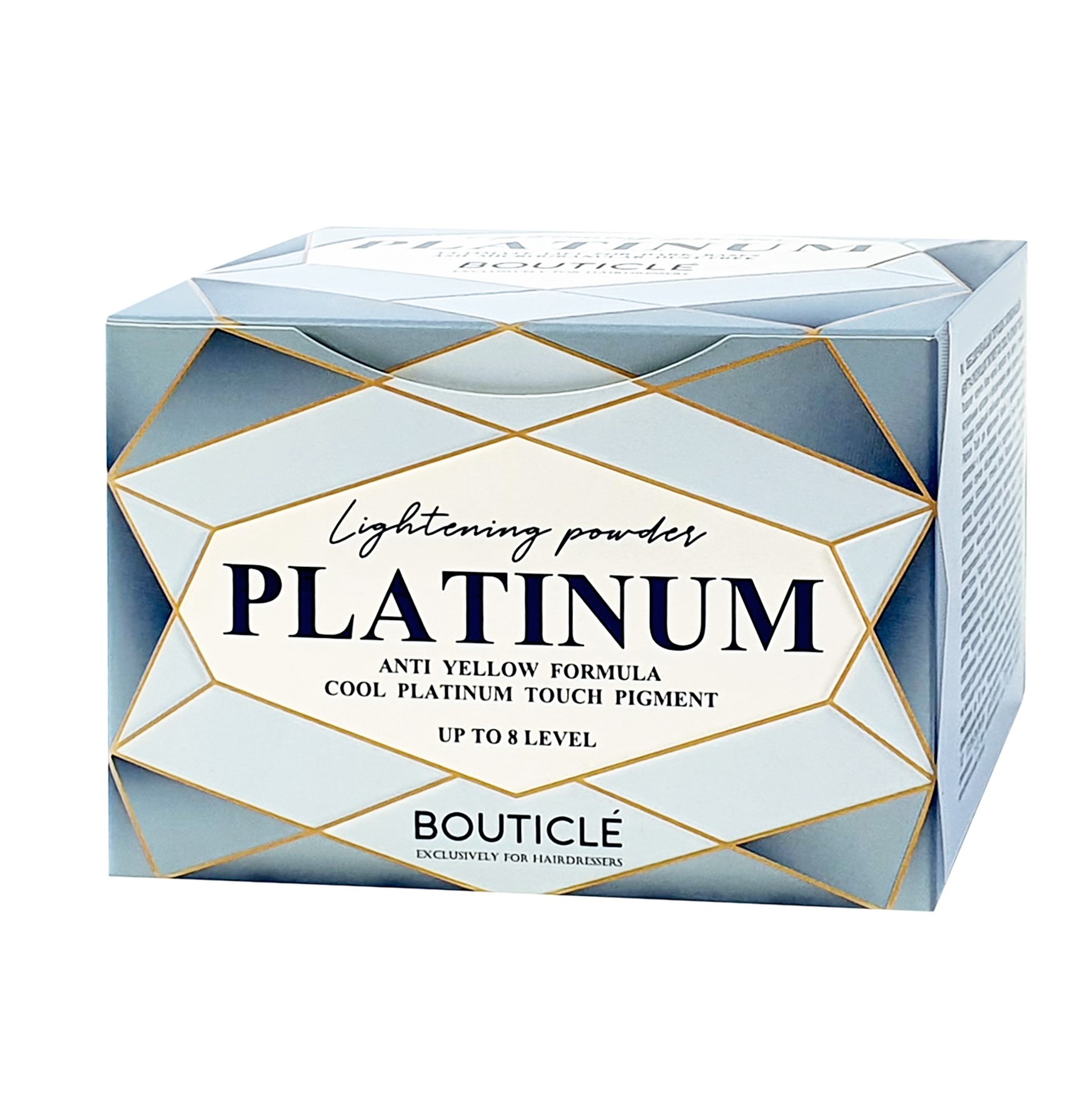 BOUTICLE, Обесцвечивающий порошок с комбинацией нейтральных пигментов COOL Platinum Touch, 500 гр.
