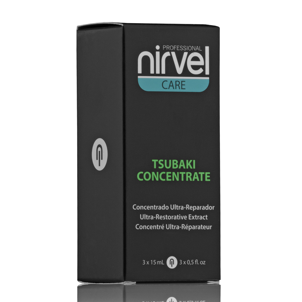 NIRVEL, Концентрат для восстановления волос Tsubaki Concentrate Tsubaki Programme, 3 * 15 мл.