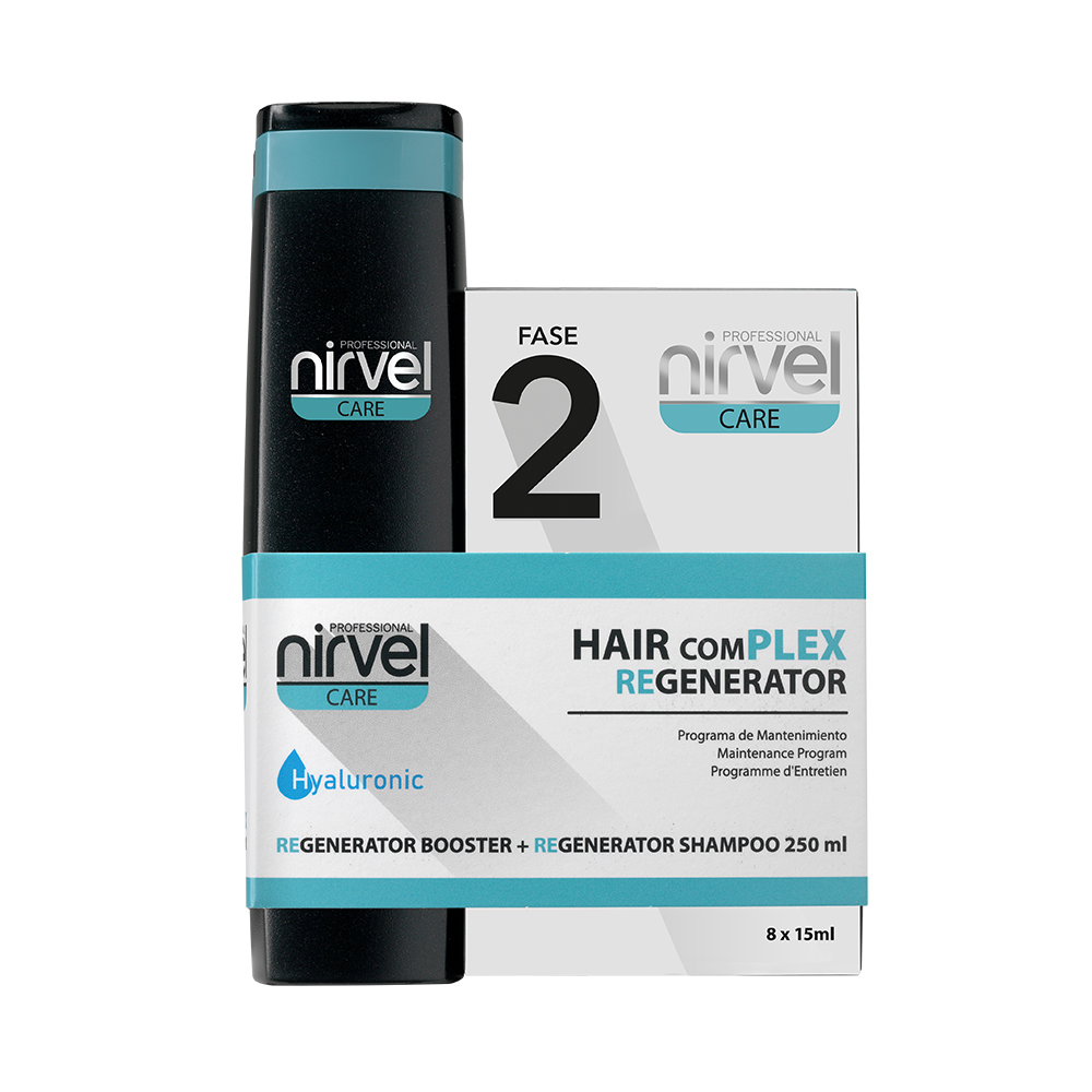 NIRVEL, Восстанавливающий комплекс Complex Regenerator Hair 8 шт*15 мл + 250 мл.