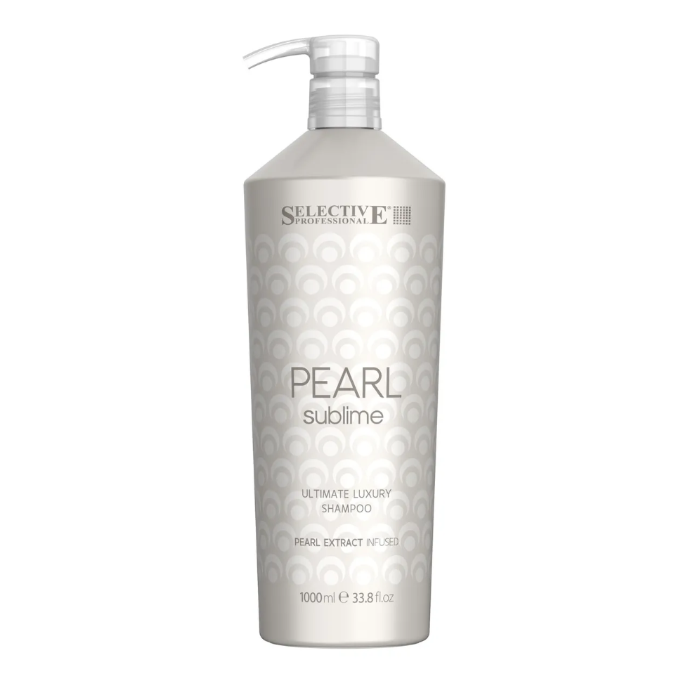 SELECTIVE, Шампунь для волос с экстрактом жемчуга Pearl Sublime Ultimate Luxury, 1000 мл.