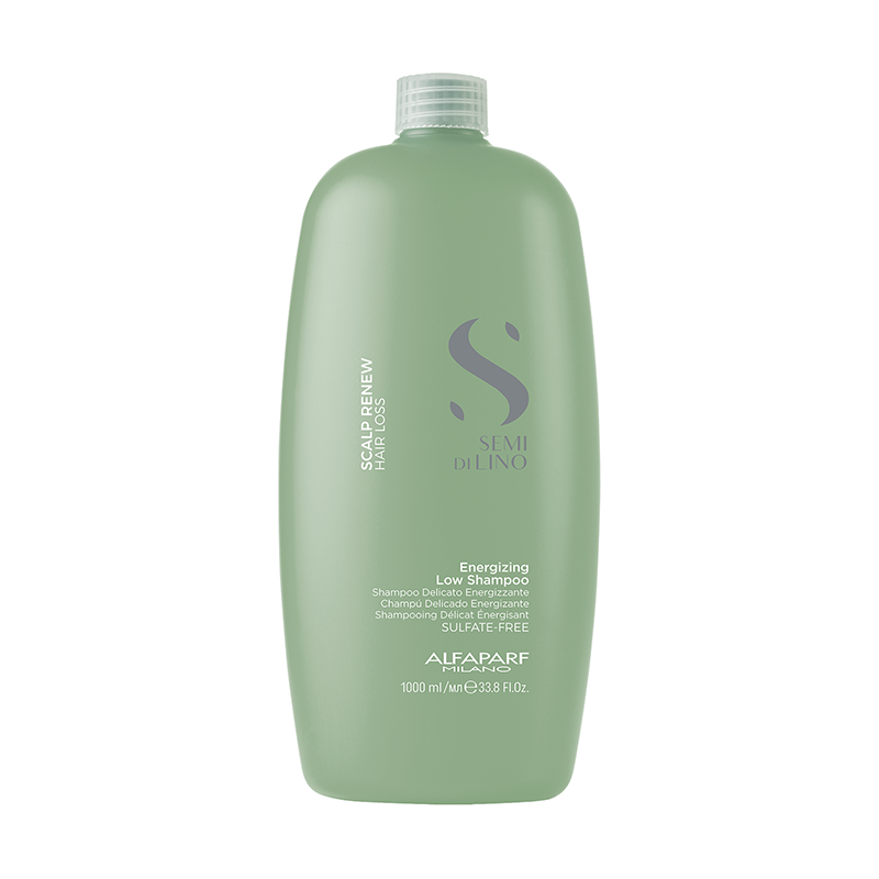 ALFAPARF MILANO, Шампунь энергетический против выпадения волос Semi Di Lino Scalp, 1000 мл.