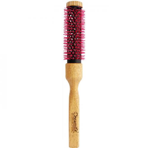 TEK, Щетка с квадратной деревянной ручкой Ceramik Antibacteric Oxy, 24 мм.