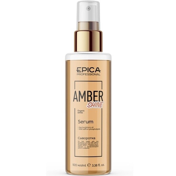 EPICA, Сыворотка для восстановления волос Amber Shine Organic, 100 мл.