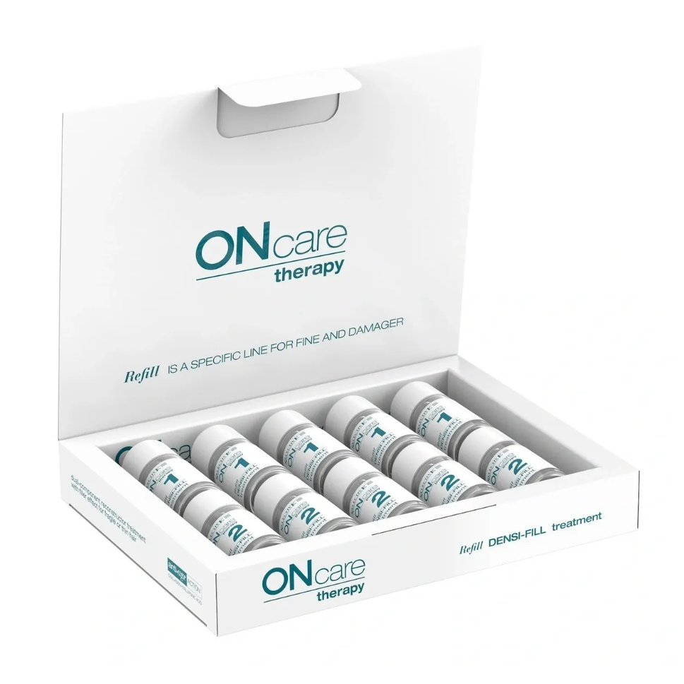 SELECTIVE, Филлер двухкомпонентный для восстановления волос On Care Refill Densi-fill, (5+5)x15 мл.