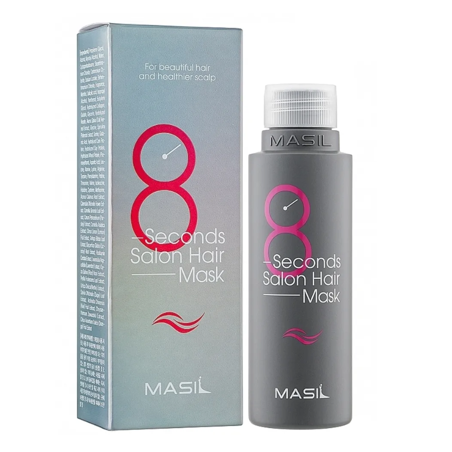Masil 8 seconds salon отзывы. Masil маска для волос салонный эффект за 8 секунд - 8 seconds Salon hair Mask, 100мл.