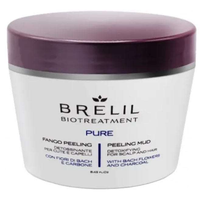 BRELIL, Пилинг грязевой для волос Biotreatment Pure, 250 мл.