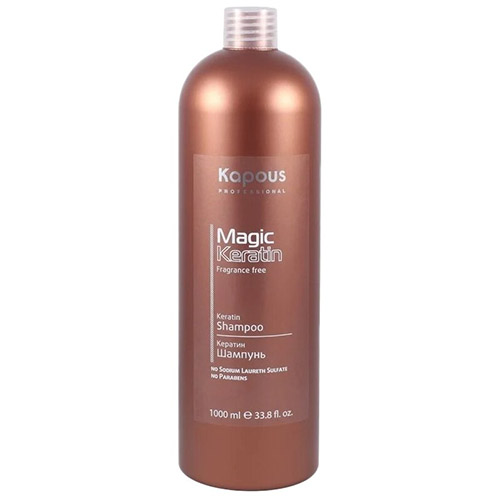 KAPOUS, Кератин шампунь для волос  Magic Keratin, 1000 мл.