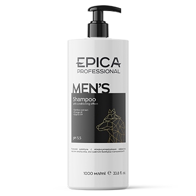 EPICA, Мужской шампунь с кондиционирующим эффектом Men's, 1000 мл.