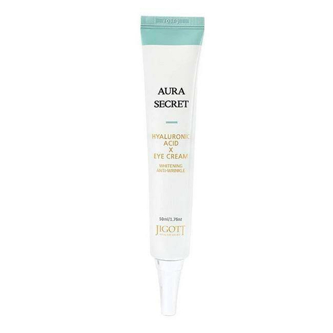 JIGOTT, Крем для кожи вокруг глаз с гиалуроновой кислотой Aura Secret Hyaluronic Acid Eye Cream, 50 мл. 