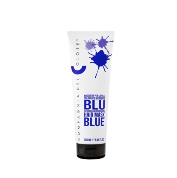 COMPAGNIA DEL COLORE, Маска цветная для волос Blue, 250 мл.