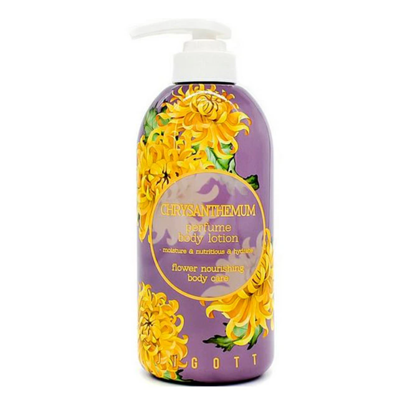 JIGOTT, Парфюмированный лосьон для тела с хризантемой Chrysanthemum Perfume Body Lotion, 500 мл.