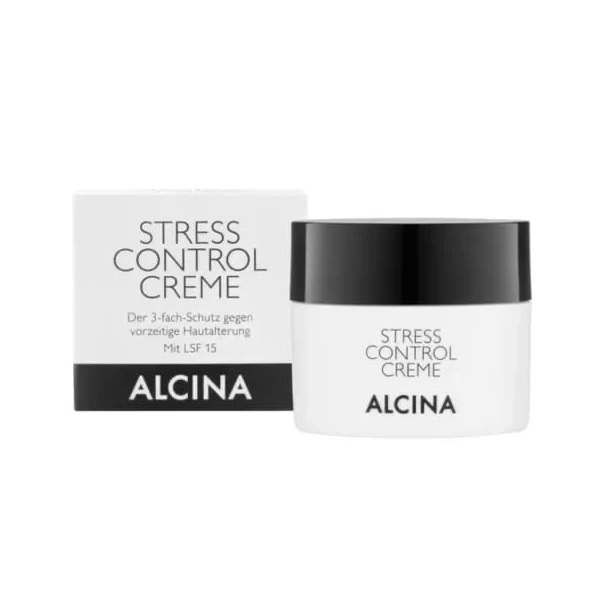 ALCINA, Крем для защиты кожи лица Stress Control, 50 мл.