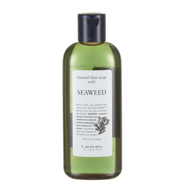 LEBEL, Шампунь с экстрактом морских водорослей Natural Hair Soap With Seaweed, 240 мл.