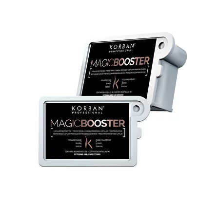 KORBAN, Капсулы с аминокислотами и протеинами шелка Magic Booster Capsulas, 30 шт.