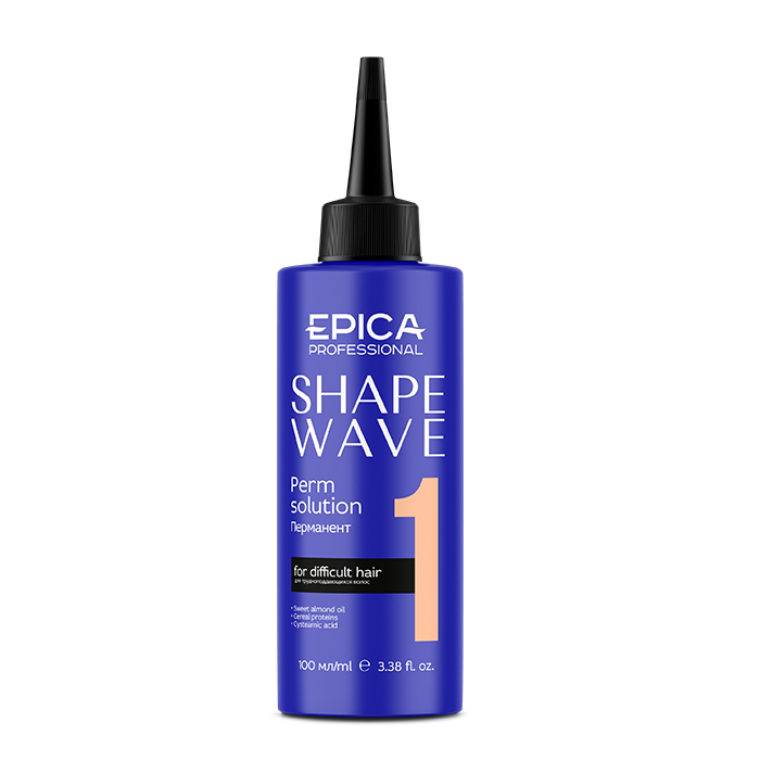 EPICA, Перманент для трудноподдающихся волос Shape wave 1, 100 мл.
