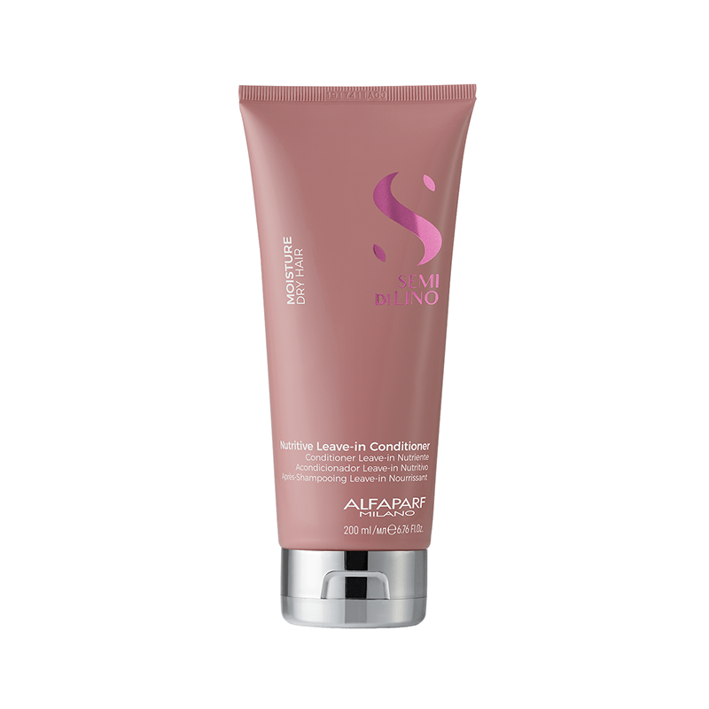 ALFAPARF MILANO, Кондиционер несмываемый для сухих волос Semi Di Lino Moisture, 200 мл.