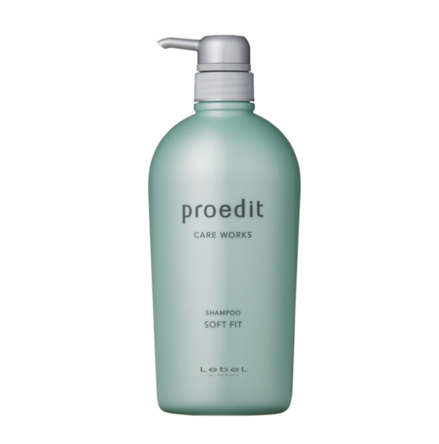LEBEL, Шампунь для жестких волос Proedit Care Works Shampoo Soft Fit, 300 мл.