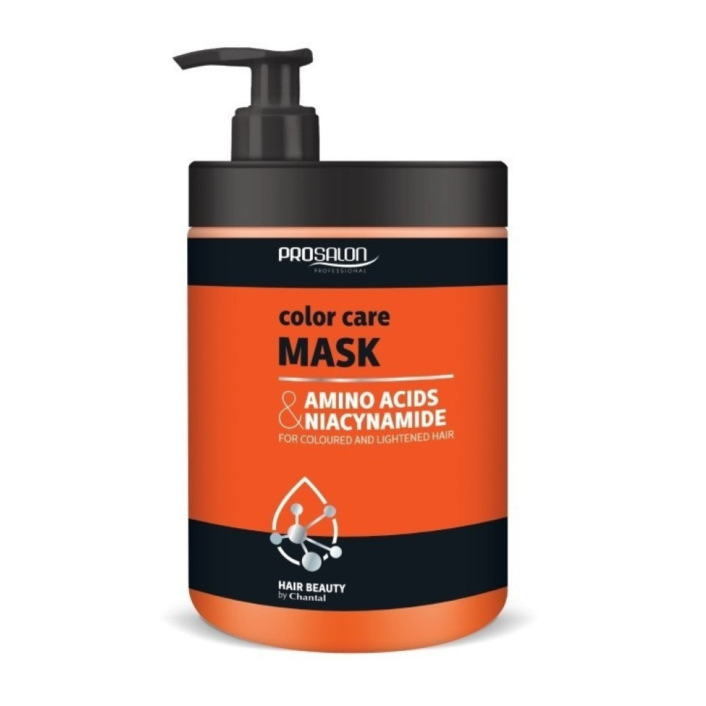 PROSALON, Маска для защиты цвета окрашенных волос с аминокислотами и ниацинамидом Color Protect, 1000 мл.