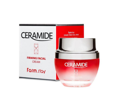 FARMSTAY, Укрепляющий крем для лица с керамидами Ceramide Firming Facial Cream, 50 мл.