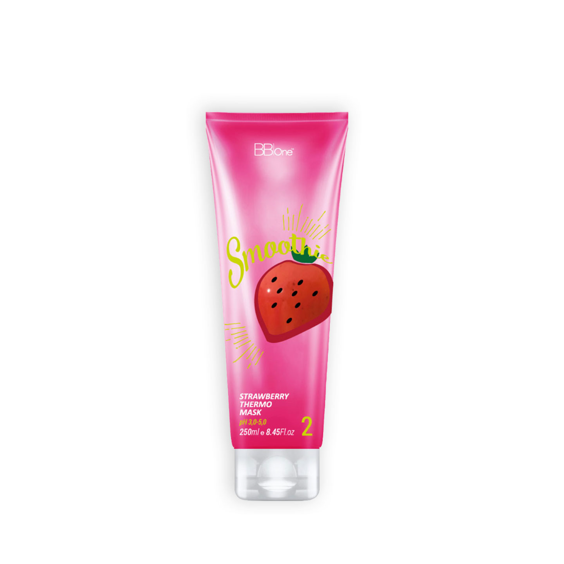 BB ONE, BB|One, Активный состав Шаг 2 Smoothie Strawberry Thermo Mask, 250 мл.