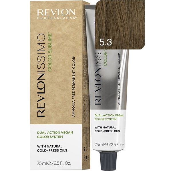 REVLON, Краска для волос Revlonissimo Color Sublime 5.3, 75 мл.