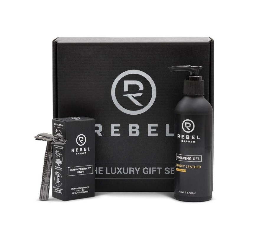 REBEL BARBER, Подарочный набор Starter Shaving Set, 1 шт.