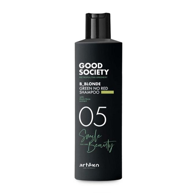 ARTEGO, Антикрасный шампунь Green No Red Shampoo 05 B Blonde, 250 мл.