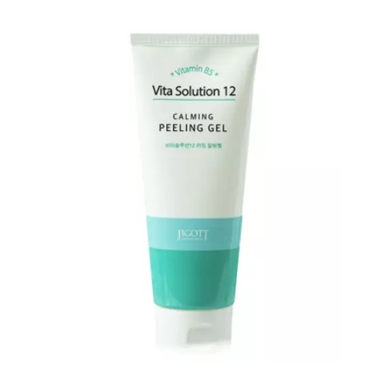 JIGOTT, Успокаивающий пилинг-гель для лица Vita Solution 12 Calming Peeling Gel, 180 мл.