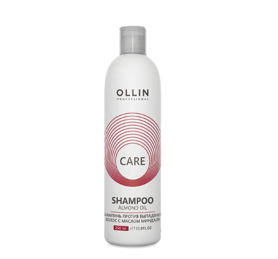 OLLIN, Шампунь против выпадения волос с маслом миндаля Almond Oil Shampoo Ollin Care, 250 мл.