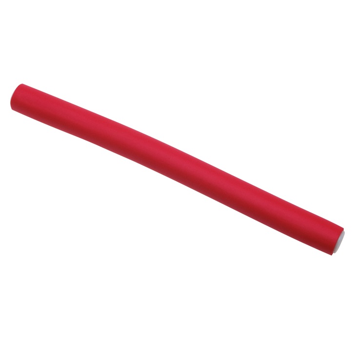 Бигуди-бумеранги красные d12мм х 150 мм, 10 шт/уп.