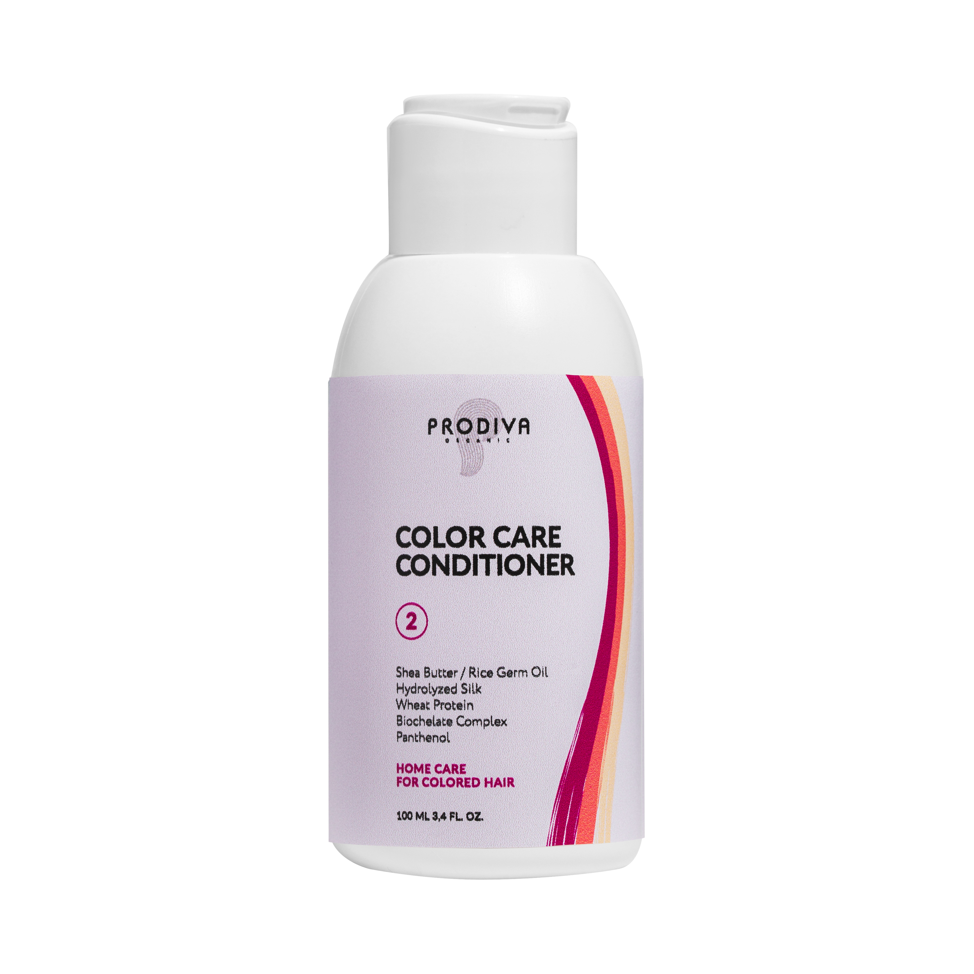 PRODIVA, Кондиционер с протеинами для окрашенных волос Color Care, 100 мл.