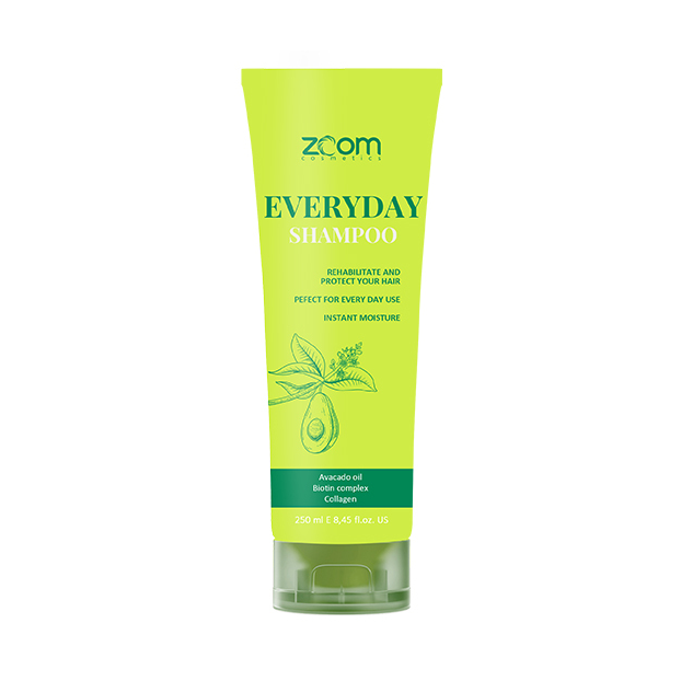 ZOOM, Шампунь бессульфатный для волос Everyday, 250 мл.