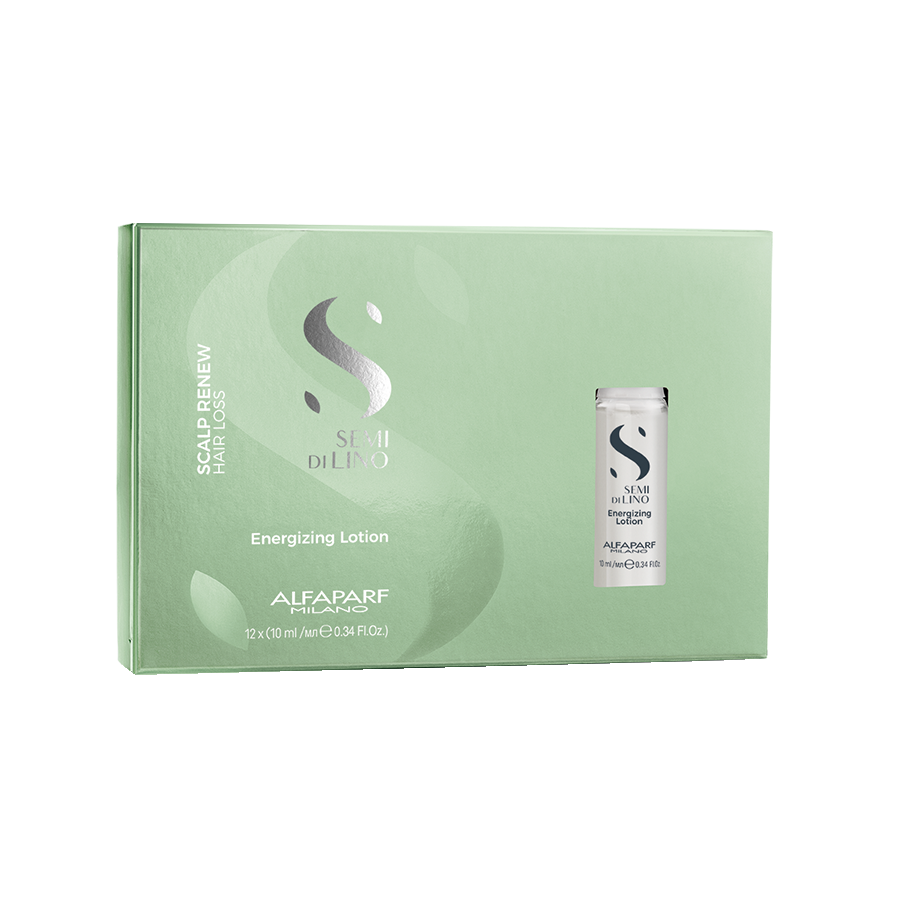 ALFAPARF MILANO, Лосьон энергетический против выпадения Semi Di Lino Scalp, 12*10 мл.