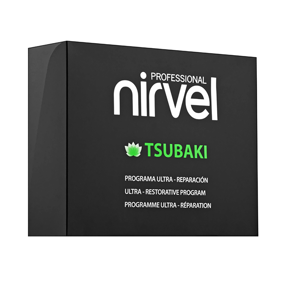 NIRVEL, Набор для восстановления поврежденных волос Tsubaki Programme, 250/250/3*15/40 мл.