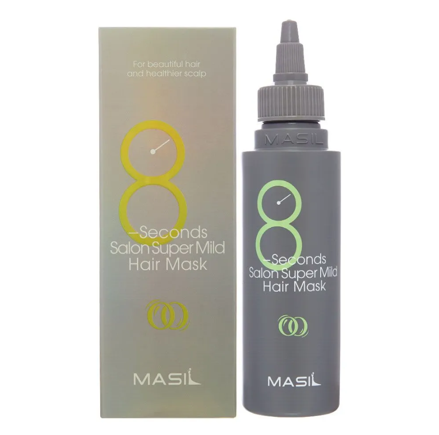MASIL, Восстанавливающая супер мягкая маска для ослабленных волос 8 Seconds Salon Super Mild Hair Mask, 100 мл.