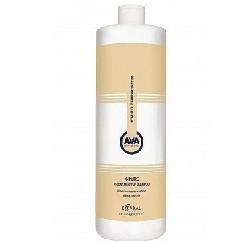 KAARAL, Восстанавливающий шампунь для поврежденных волос с пшеничными протеинами AAA X-Form X-Real Reconstructive, 1000 мл.