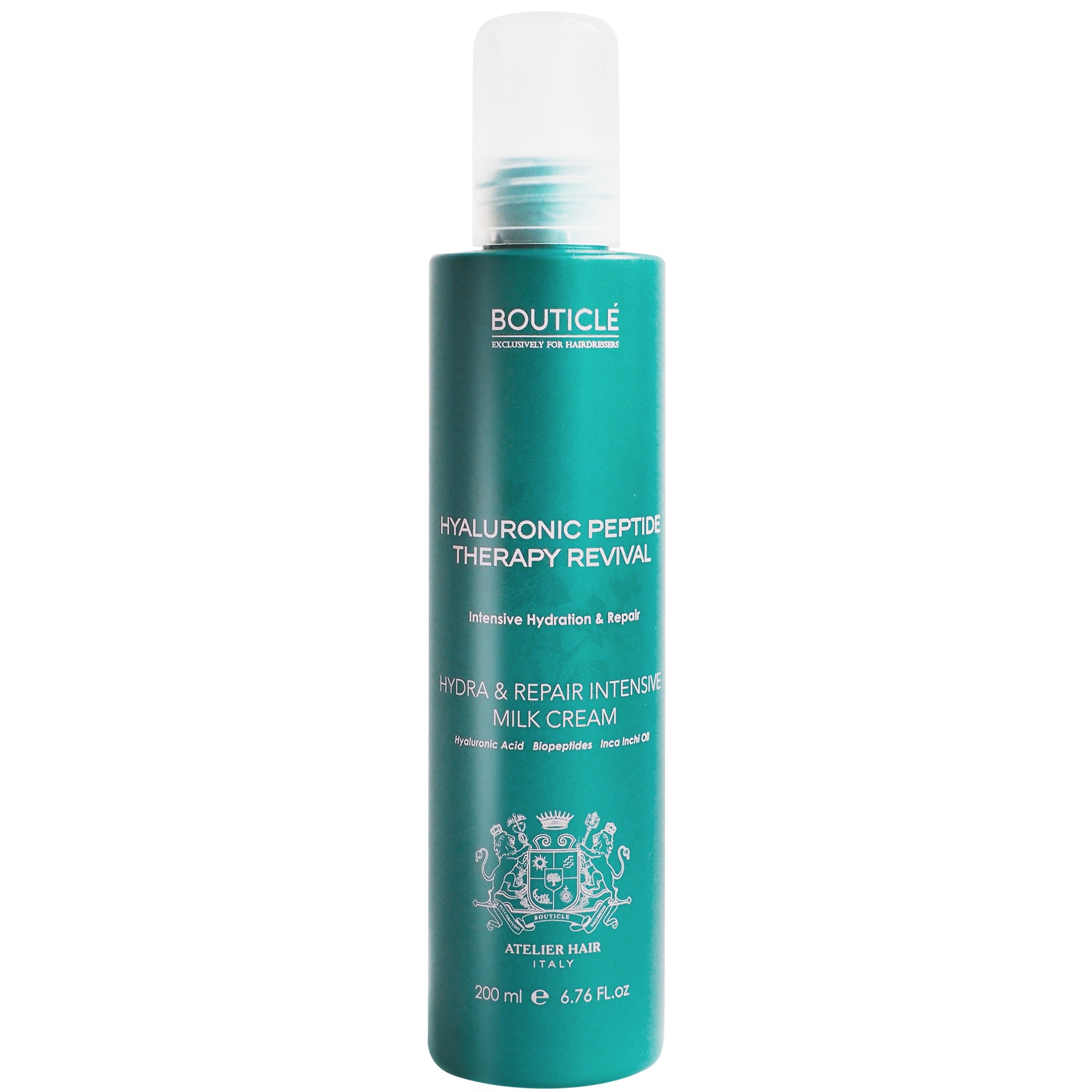 BOUTICLE, Интенсивное восстанавливающее крем-молочко Hyaluronic Peptide Therapy Revival, 200 мл.
