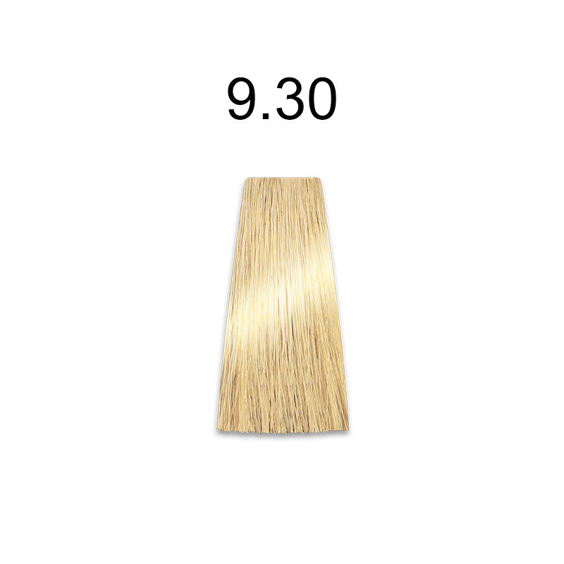 Стойкий безаммиачный краситель для волос Baco Soft 9/30, 100 мл.