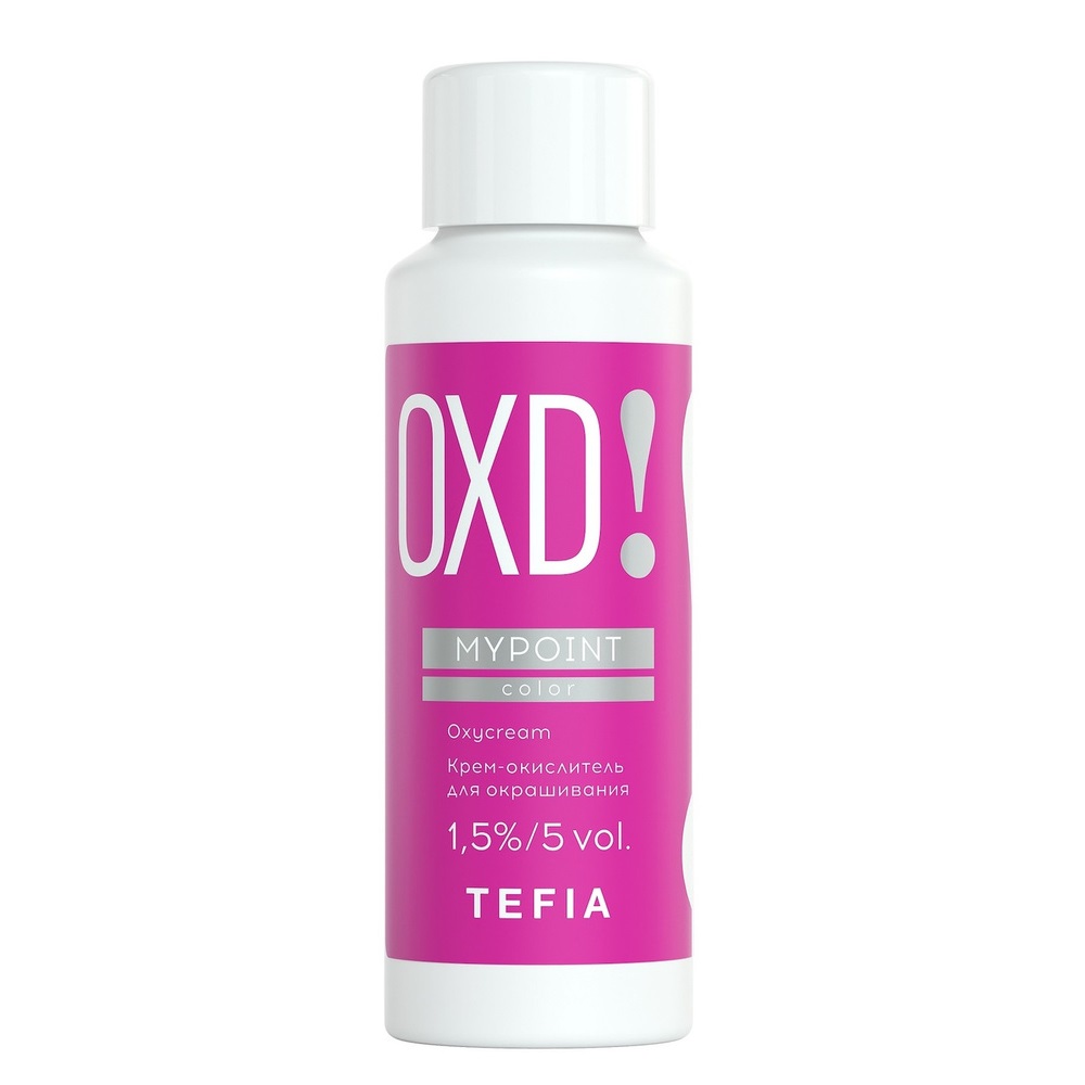 TEFIA, Крем-окислитель для окрашивания волос 1,5% (5 Vol) Color Oxycream MyPoint, 60 мл.