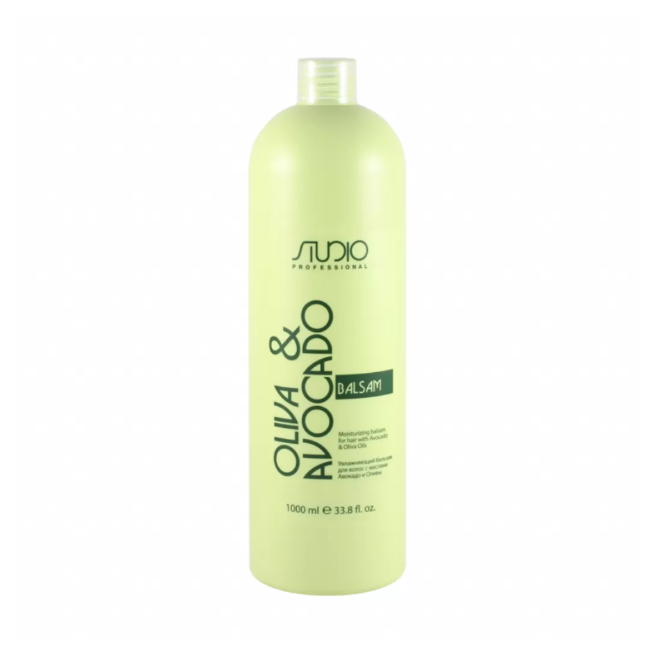 Бальзам увлажняющий для волос с маслами авокадо и оливы Oliva & Avocado, 1000 мл.