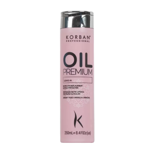 KORBAN, Кондиционер несмываемый для волос Oil Premium Leave-In, 250 мл.