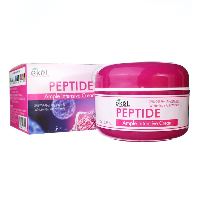 EKEL, Крем для лица с пептидами Ample Intensive Cream Peptide, 100 гр.